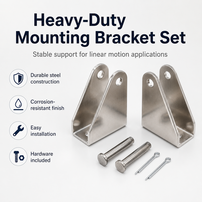 HyHaven angled linear actuator mounting bracket